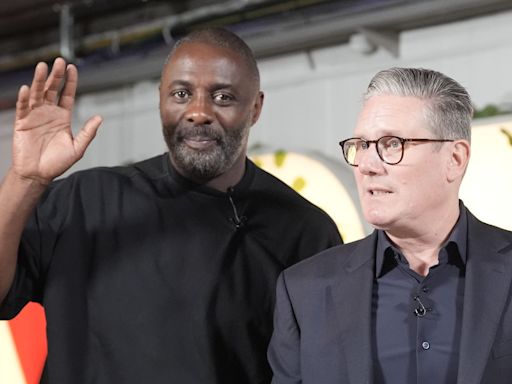 Idris Elba and Keir Starmer meet families of knife crime victims