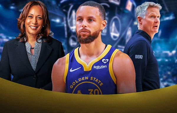 Steph Curry, Steve Kerr Speak On Kamala Harris Presidential Bid