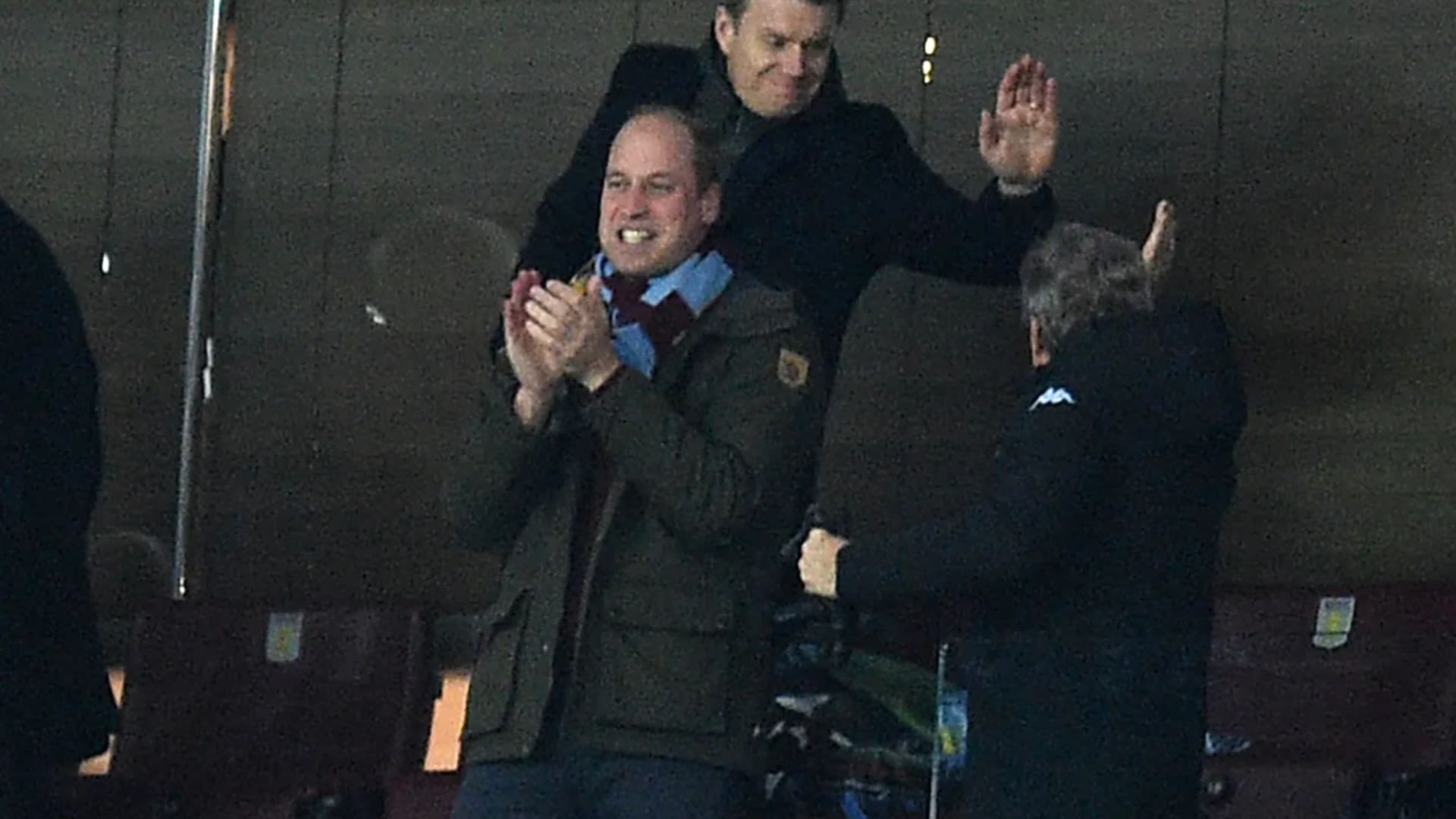 Prince William joy as Villa make Champions League & 'can't wait for next season'
