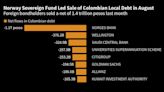 Fondos globales salen de Colombia pero el peso no lo resiente