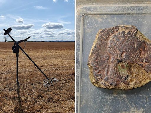 Darlington metal detectorist finds 1900-year-old 'corker' Roman coin