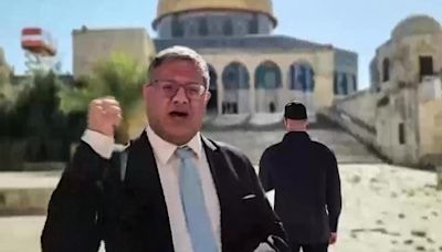 Israeli Minister visits Al-Aqsa Mosque risking Gaza truce talks