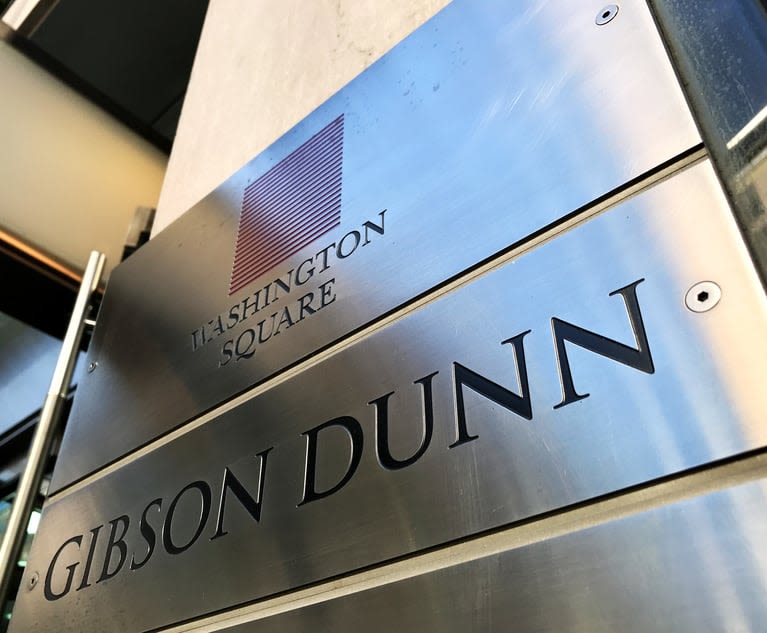 Gibson Dunn Adds Weil Litigator in Dallas | Texas Lawyer