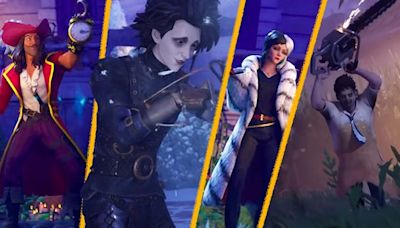 Fortnite's Halloween Update Adds Disney Villains, Edward Scissorhands, And Chainsaws