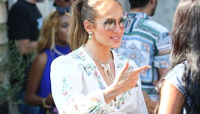 J-Lo wows in playsuit as she celebrates 55th birthday in NYC without Ben