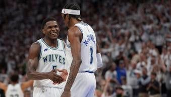 NBA: Wolves eliminate defending champs - Salisbury Post