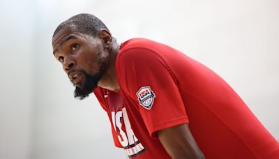 Kevin Durant practiced, 'feeling good' with injury, important Team USA basketball scrimmage Thursday