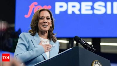 Did Kamala Harris ask her staff to stand and say 'Good Morning, General'? - Times of India