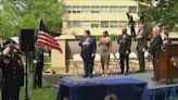 Illinois Peace Officer Memorial sculpture unveiled in Springfield