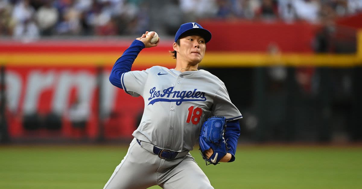 Yoshinobu Yamamoto, Dodgers shut out D-backs to cap stellar road trip