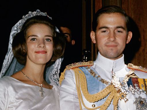 When the Olympian King Constantine married his Danish bride