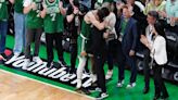 Jayson Tatum Cried While Holding His Son After Winning the NBA Championship