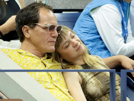 Michael Shannon cozies up to a much younger mystery woman at US Open