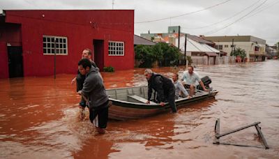 Southern Brazil has been hit by the worst floods in 80 years. At least 37 people have died