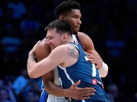 Giannis Antetokounmpo, Greece beat Luka Doncic, Slovenia to advance to Olympic qualifying final