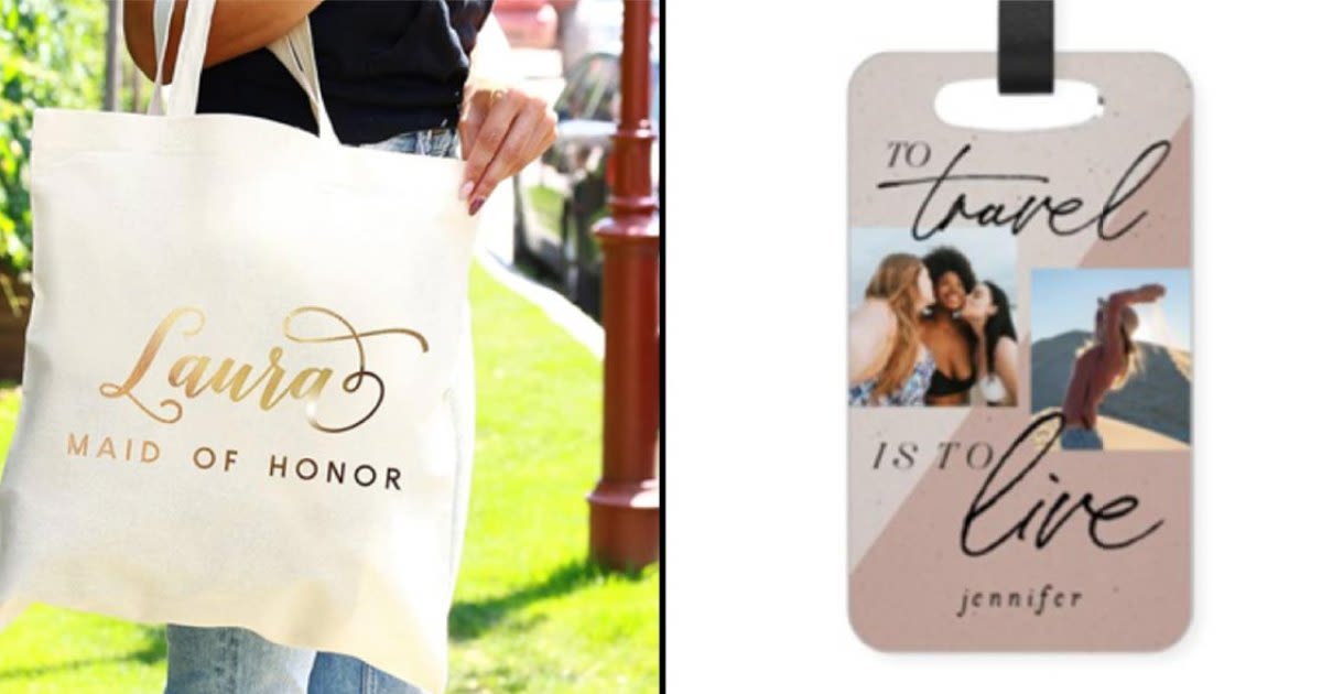 Spoil Your Bridesmaids With Custom Gift Bags