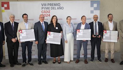 Imágenes de la entrega de los VIII Premios Pymes del año en Jerez
