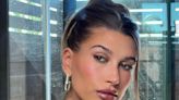 Hailey Bieber's Blobby Tie Dye Nails Are Her Boldest Mani Yet