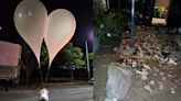 Coreia do Norte envia balões com sacos de lixo para a Coreia do Sul