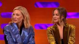 Cate Blanchett criticised for ‘condescending’ response to Margot Robbie comment on Graham Norton