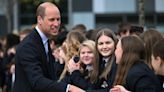 Prince William Told Princess Charlotte's Favorite Knock Knock Joke At A School