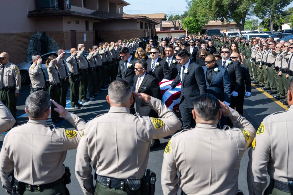 LASD deputy from Sylmar who died after shooting range fire in 2023 laid to rest