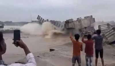 Bihar Viral Video: Araria Bridge Built At Cost Of ₹12 Crore Collapses Ahead Of Inauguration