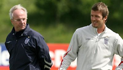 Sven-Goran Eriksson reveals David Beckham’s visit to his home in Sweden