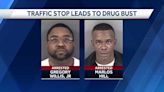 Traffic stop lead police to a drug bust inside business and multiple arrests , police say