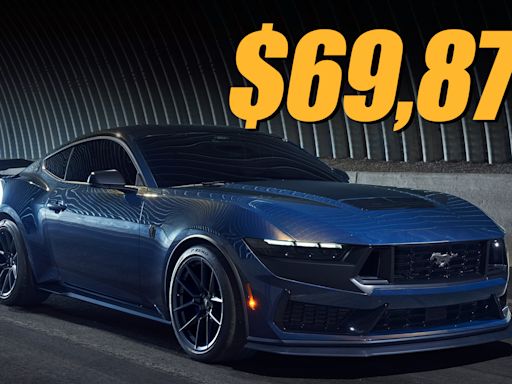 The 2025 Ford Mustang Dark Horse Costs The Same As A Chevy Corvette