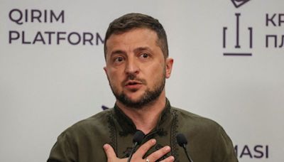 Ukraine's Zelenskiy calls for air defense systems as allies meet