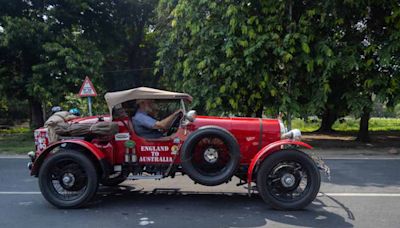 From London to Sydney via Kolkata in a 1923 vintage car