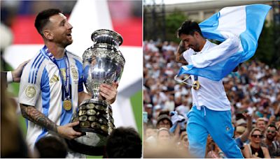 La pícara reacción de Maligno Torres al mensaje que le dedicó Lionel Messi por el oro en París 2024