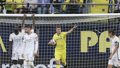 El Real Madrid, a punto de sucumbir ante el Villarreal de Sorloth