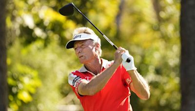 After tearing his Achilles, Bernhard Langer is back at the Insperity Invitational, just the latest obstacle he's overcome as detailed in new book