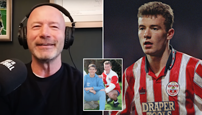Alan Shearer reveals his first payslip in football and admits he 'blew the lot' on one huge purchase