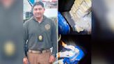 Jefe policial transportaba 40 paquetes de droga en su auto