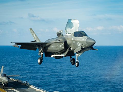 搭載F-35B的閃電航母 為何是美軍抗共利器