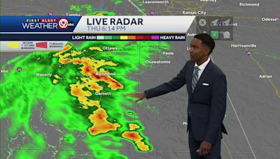 Kansas City weather: Rain chances increasing Thursday night into Friday