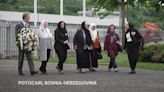 Srebrenica mothers at memorial ahead of UN vote on annual day to mark the 1995 genocide