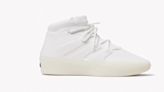 The Adidas x Fear of God Athletics Basketball Sneaker Is Dropping in Snowy White on Christmas Day