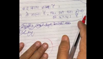 'Padh ke kya karna hai': Student's philosophical quote at the end of maths exam leaves internet in splits