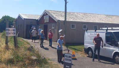 'Steady' stream of voters head to polls in Dorset for General Election