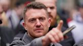 Tommy Robinson 'arrested under anti-terror laws' following London protest