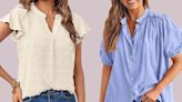 Out of Thousands of Breezy Summer Blouses, Amazon Shoppers Love These 5 Under-35 Styles Most