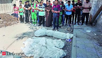 60 bodies found in 2 Gaza City districts: Civil defence - The Economic Times