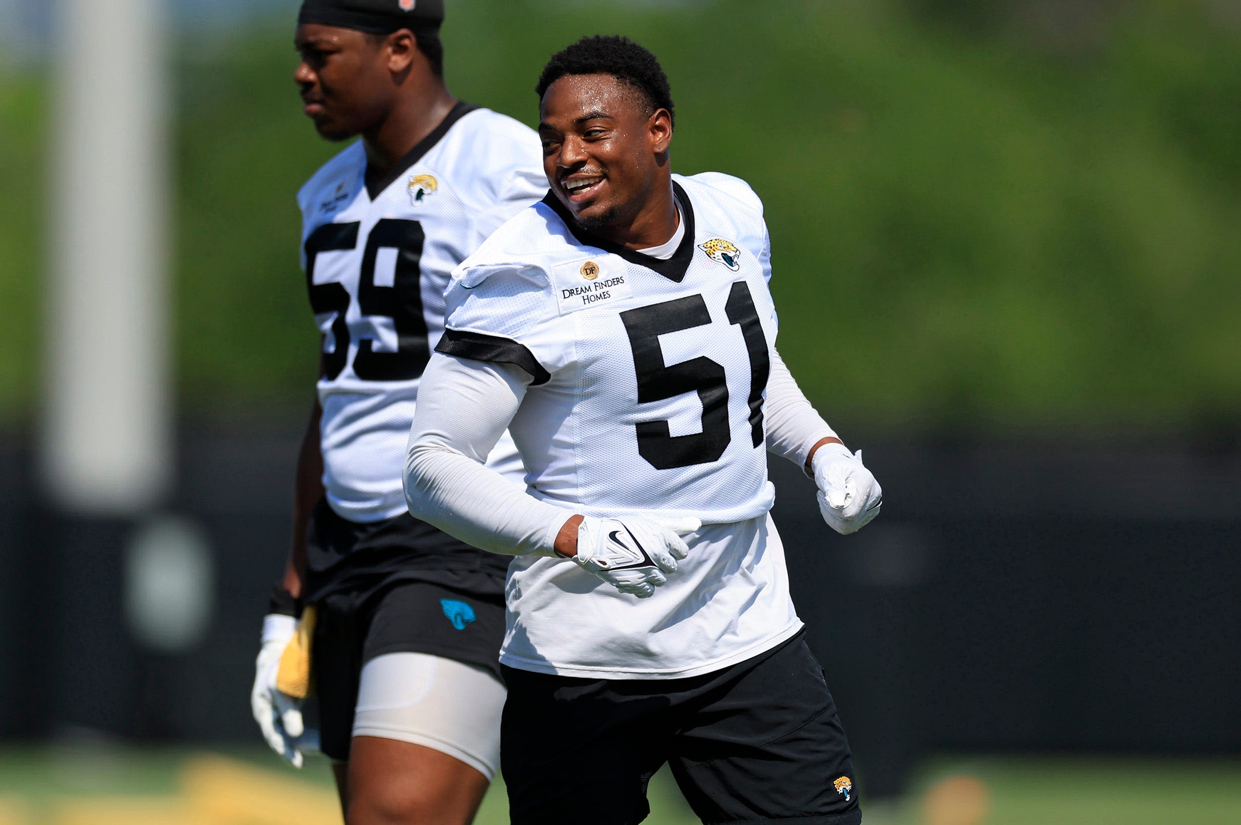 Jaguars second-year linebacker Ventrell Miller battling back — once again — from an injury