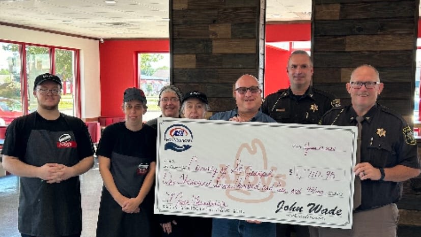 Arby's raises funds for St. Joseph County Animal Control