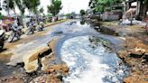 Rs 35-cr stormwater pipe bursts in Sirsa, damages Dabwali road