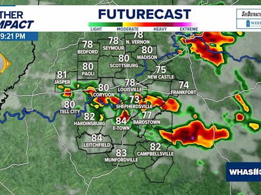 LIVE RADAR | Tracking severe thunderstorms in Louisville and southern Indiana